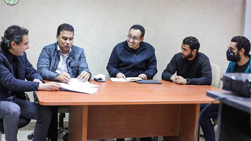 حسام البدرى مع الجهاز