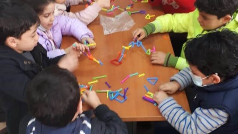 جلسة حكى بمكتبة كفر