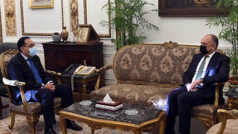 مدبولي مع سفير الاردن