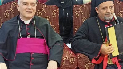 بحضور سفير الفاتيكان.. إيبارشية الكاثوليك بأبوقرقاص تحيي الذكرى الأولى للتدشين
