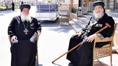 البابا تواضروس يستقبل أسقف نيويورك..ورئيس دير السيدة العذراء بألمانيا 