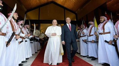 الرئيس العراقى: تواجد بابا الفاتيكان بأرض الرافدين سيبقى راسخا في وجدان العراقيين