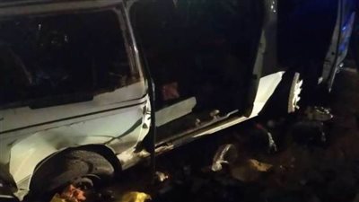 ننشر  أسماء الضحايا والمصابين فى تصادم الصحراوى الشرقى ببنى سويف