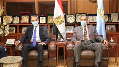 محافظ كفر الشيخ يستقبل وزير الاتصالات لافتتاح عدد من المشروعات التكنولوجية