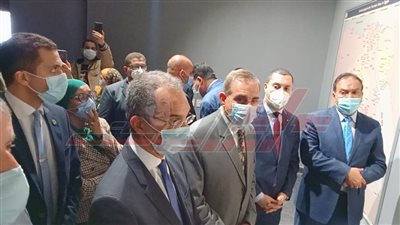  محافظ كفر الشيخ ووزير الاتصالات يتفقدان  المتحف القومي