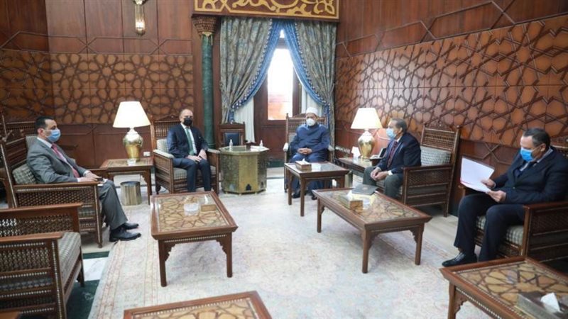 سفيرالاردن مع الامام