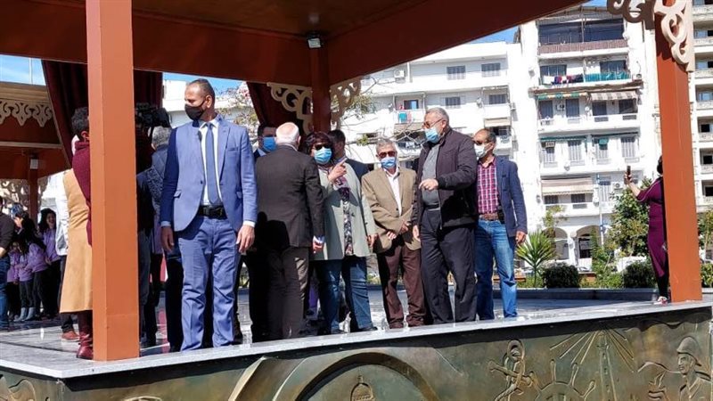 خلال تفقد منفذ الهيئة