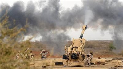 مدفعية الجيش اليمني تستهدف تجمعات ميليشيا الحوثي في مأرب