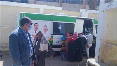 قوافل طبية مجانية في مختلف التخصصات لأهالي قرى مركز أبوتيج