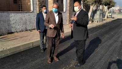 محافظ القليوبية يتابع أعمال رصف مدينة بنها