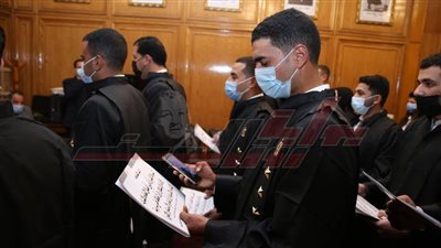 الأعضاء الجدد يؤدون اليمين القانونية أمام نقيب المحامين