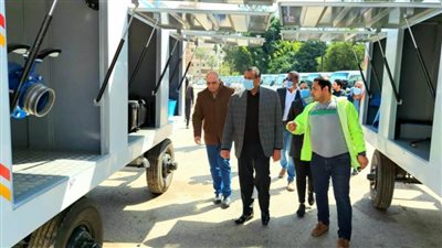 دعم منظومة النظافة بالبحيرة بـ21 معدة جديدة