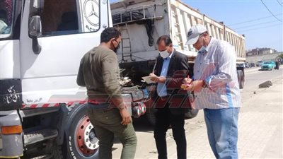 غرامات فورية لعدم ارتداء الكمامات في كفر الشيخ