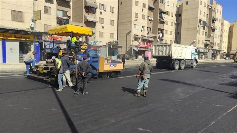 رصف شارع عبد الرحمن