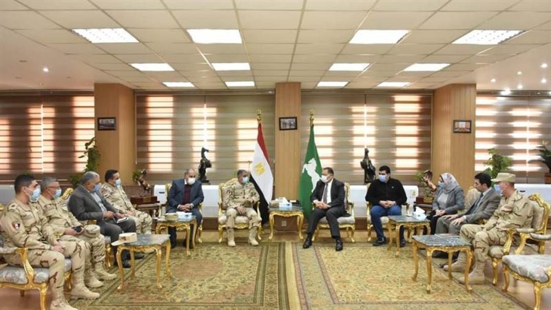 محافظ الشرقيه يستقبل