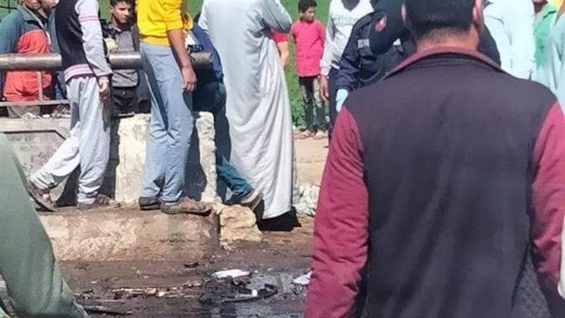 آثار حادث الطريق