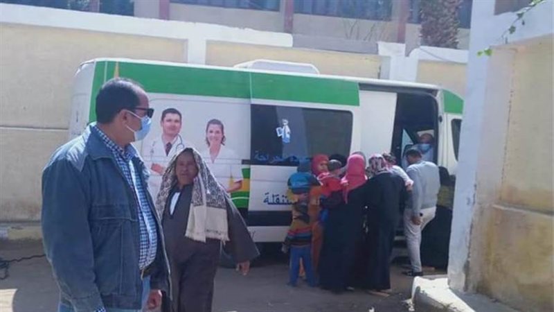 جانب من القوافل الطبية