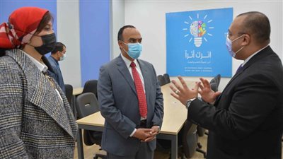 نائب محافظ المنيا يتفقد مركز إبداع مصر الرقمية لبحث سبل التعاون