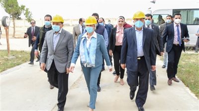 محافظ الإسكندرية ووزيرا التنمية المحلية والبيئة يفتتحون خلية الدفن الجديدة 