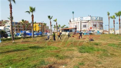  مصيف بلطيم يستعد لأعياد الربيع بكفر الشيخ