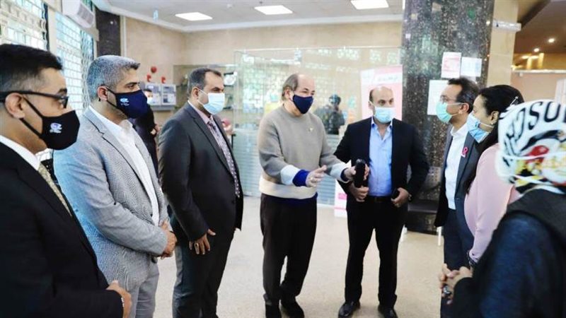 د. خالد قنديل ووفد