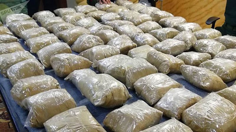 ضبط 150 طربة لمخدر