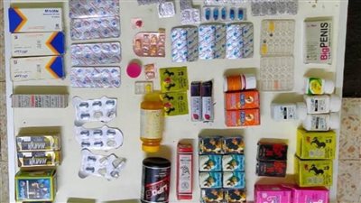 ضبط أدوية جنسية و31 محضر صيدليات مخالفة ببنى سويف 