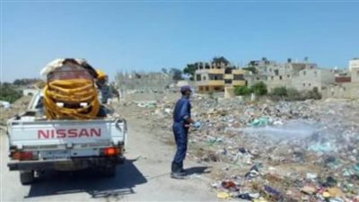 مكافحة القوارض تغطى حيى ضاحيتى السلام والجيش بالعريش 