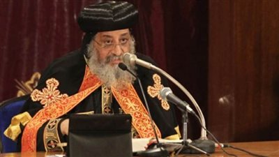 البابا تواضروس يلقي عظته الأسبوعية من المقر البابوي بعد توقفها مدة أسبوعين