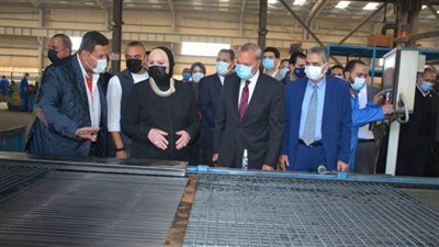 نيفين جامع: استثمارات 7 مصانع بمنطقة الشروق الصناعية بالخانكة تصل 800 مليون