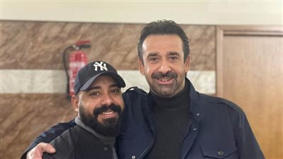 هاني سرحان مع كريم عبد العزيز من كواليس 