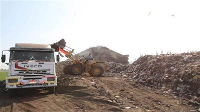 رفع مايزيد عن 400 ألف طن مخلفات خلال شهر فبراير الماضي