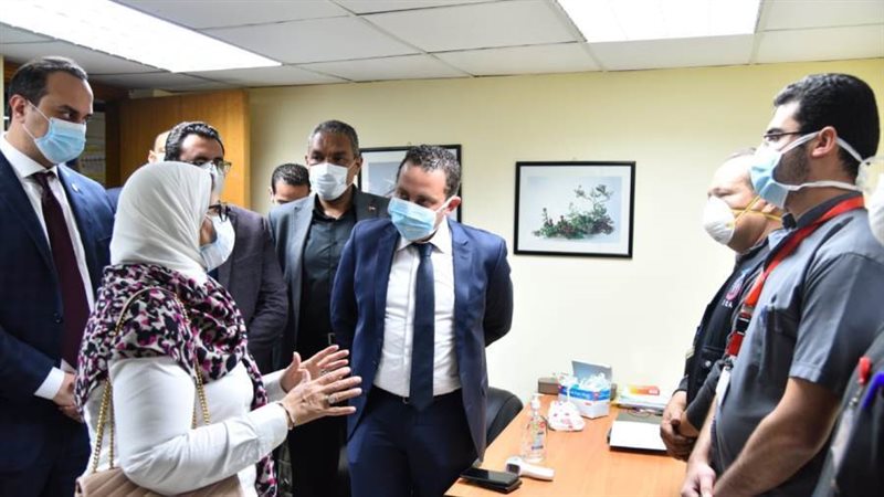 وزيرة الصحة تتفقد