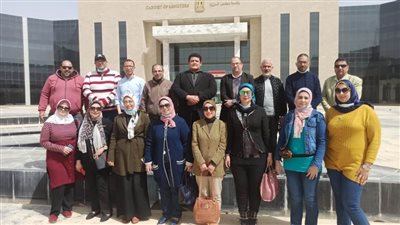 وفد من مديري الإدارات بمحافظة بورسعيد يزورون مشروعات العاصمة الإدارية الجديدة