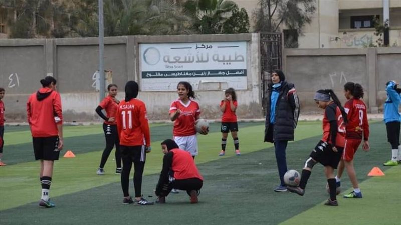 مران منتخب مصر النسائي