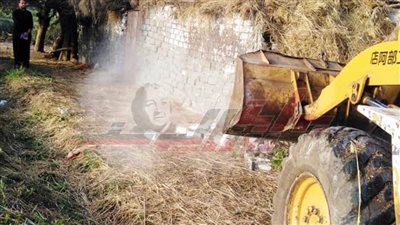 حملات لإزالة التعديات على الأراضي الزراعية وأملاك الدولة  بكفر الشيخ