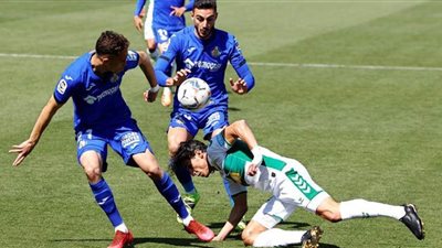 إلتشي يتعادل مع خيتافي بهدف لكل منهما في الدوري الأسباني لكرة القدم