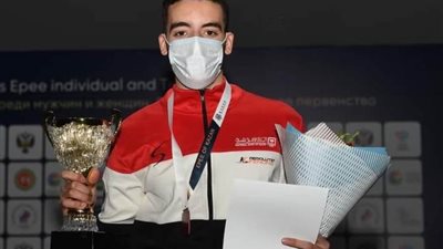 اللجنة الأولمبية تهنئ اتحاد السلاح ببرونزية أحمد السيد في كأس العالم بروسيا