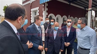 محافظ كفر الشيخ يستقبل وزيري التنمية المحلية ووزير السياحة والاثار