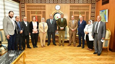 محافظ الدقهلية يستقبل رئيس اتحاد الجمعيات الأهلية لبحث التعاون