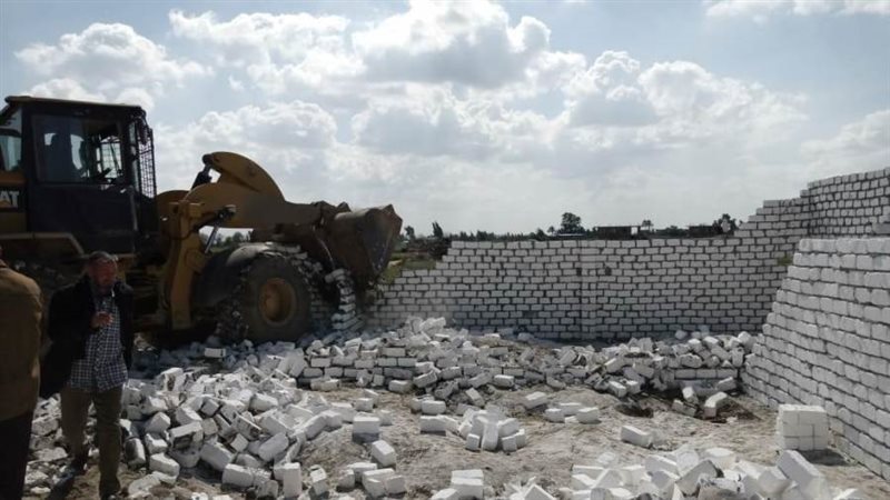 استمرار إزالة التعديات