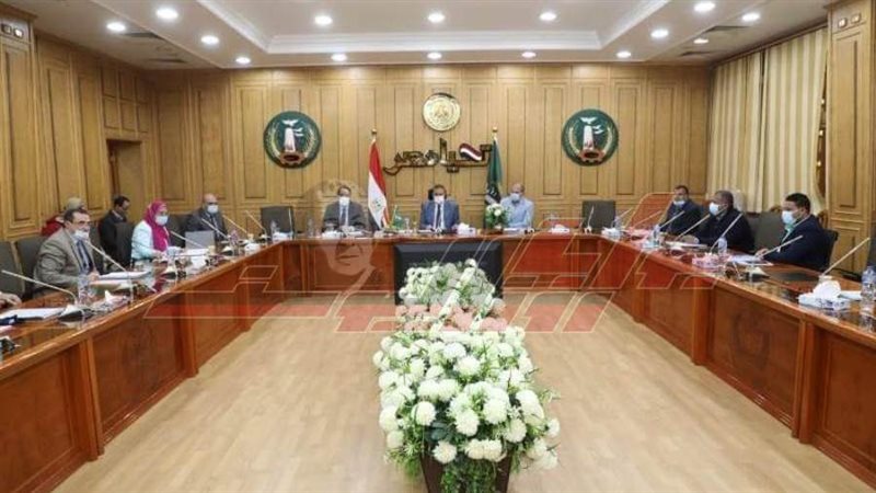 اجتماع محافظ المنوفية