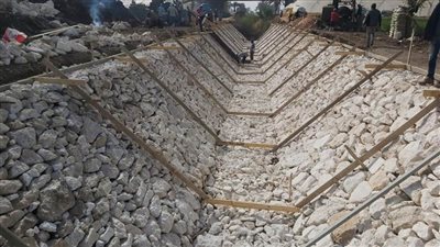 إنجاز 63% من تبطين الترع ببنى سويف 