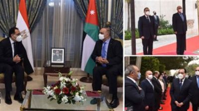 رئيسا وزراء مصر والأردن يشهدان توقيع 7 وثائق للتعاون المشترك بين البلدين