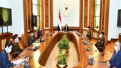 الرئيس السيسي يتابع الموقف الإنشائي والهندسي لمشروعات الهيئة الهندسية على مستوى الجمهورية
