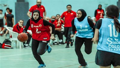 فريق كرة السلة للسيدات بالأهلي يفوز على سموحة في بطولة الدوري