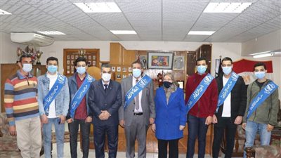 وكيل تعليم البحيرة يستقبل أعضاء مجلس اتحاد الطلاب