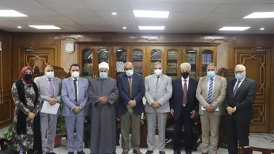 المحرصاوي نسابق الزمن لتكون جامعة الأزهر من الجامعات الذكية