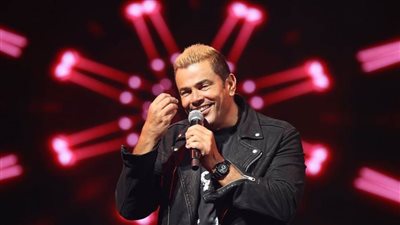 الهضبة عمرو دياب يتألق في حفل بالشيخ زايد (صور)