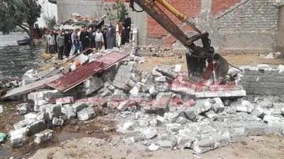  حملات مكبرة لإزالة التعديات على نهر النيل بكفرالشيخ 